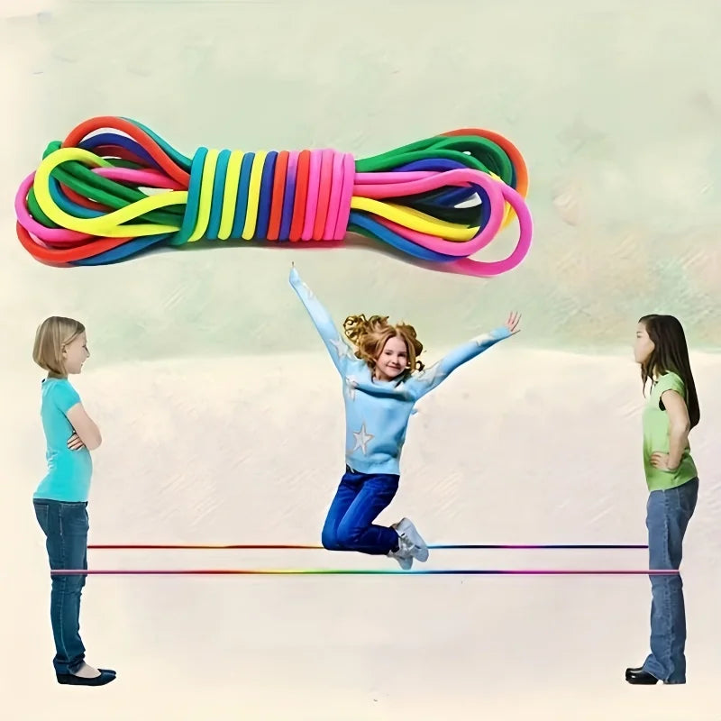 Jump Rope — 5-10M Long Elastic Group Skipping Rope, Endurance Training — view 1 of sports & fitness