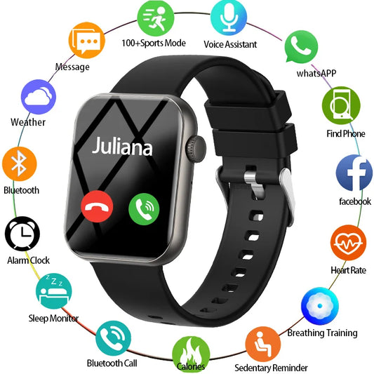 2025 Men's Sports Smart Watch — 1.9in IP68 Waterproof Heart Rate AI Voice Smartwatch — view 1 of smart watches