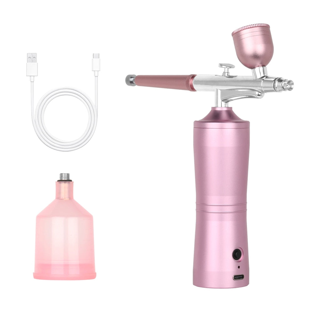 0.3mm Mini Airbrush Kit Professional Nail Art & Skin Care Spray Gun