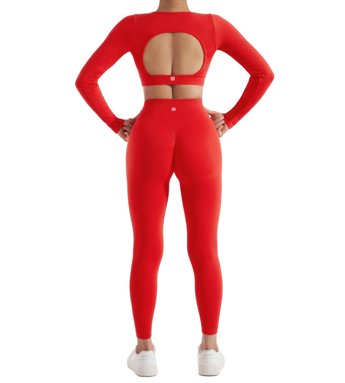 Women's Activewear Long-Sleeve Tracksuit Set — Quick-Dry Yoga Gym 2-Piece — view 14 of women's activewear