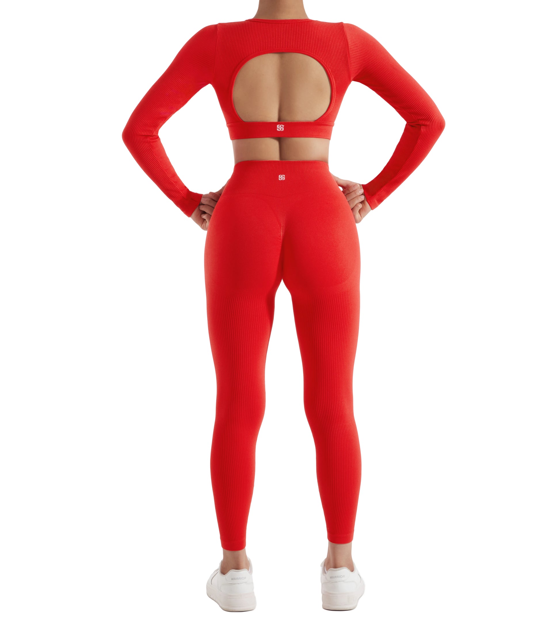 Women's Activewear Long-Sleeve Tracksuit Set — Quick-Dry Yoga Gym 2-Piece — view 14 of women's activewear