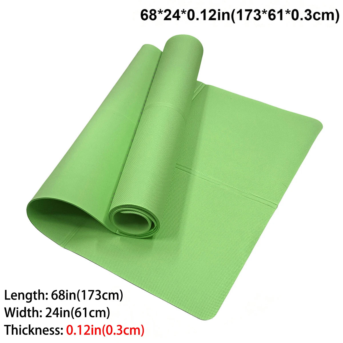 Foldable Yoga Mat Eco Friendly EVA Folding Travel Fitness Exercise Mat 3mm/4mm/6mm Thicknesses for Yoga Pilates & Floor Workouts — view 9 of product