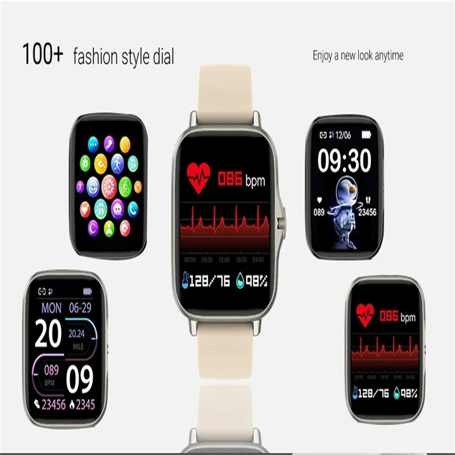 Multi-Function Smart Watch — Music Playback Touch Screen Bluetooth Call Smartwatch for Men & Women — view 4 of smart watches