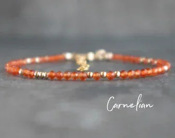 Crystal & Gemstone Anti-Anxiety Bracelet — Rose Quartz, Amethyst, Aventurine & Citrine Healing Beads