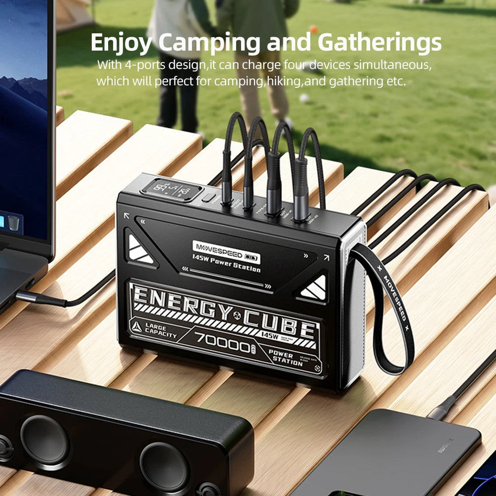 MOVESPEED Z70 Pro 70,000mAh 100W Laptop Power Bank — Remote Worker Mega — view 6 of power banks