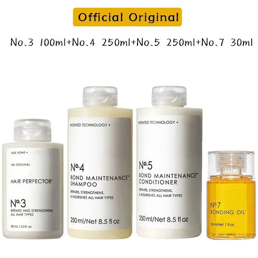 1/4PCS Original No.3/No.4/No.5/No.7 Hair Care Set Shampoo Conditioner Essential-oil Repair Strong Broken Hair Nourishing Care