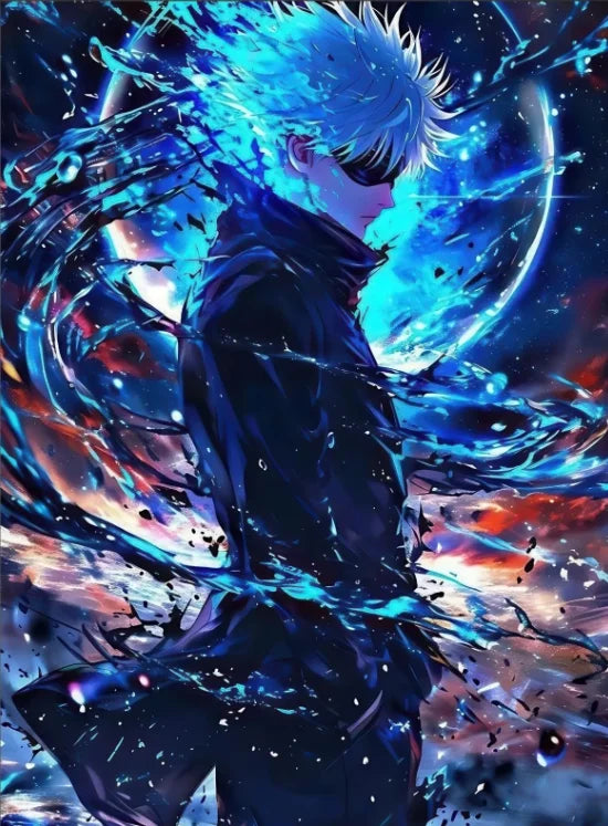 Jujutsu Kaisen Retro Canvas Poster — Japan Anime Wall Art for Game Room & Home