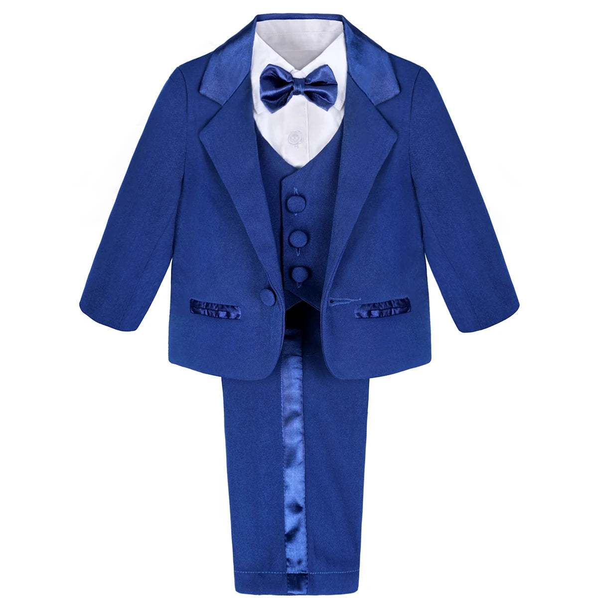 Baby Boy Suit Set – Formal Tuxedo for Baptism, Christening, Weddings, and Special Occasions