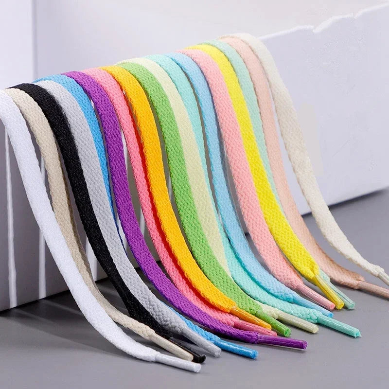 Flat Shoelaces — 36-Color Fabric Sneaker Laces (1 Pair) — view 1 of shoe accessories