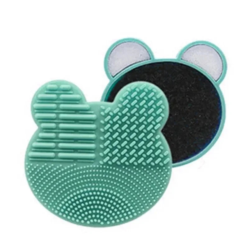 Makeup Brush Cleaner Pad (1PC) – Universal Silicone Washing Mat for Deep Cleaning Brushes — view 8 of beauty & personal care