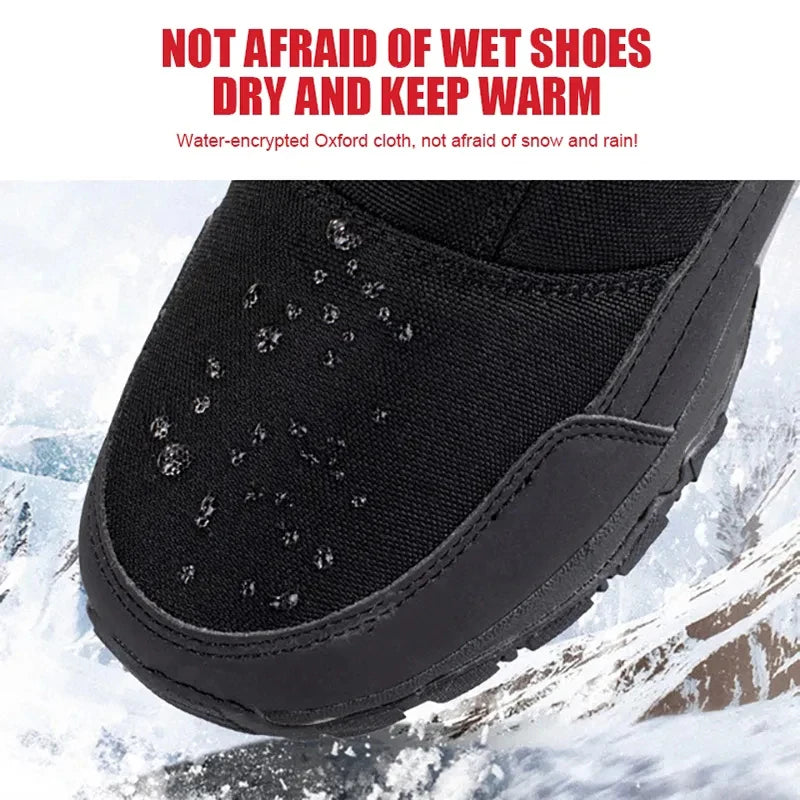 Men's Insulated Snow Boots — Waterproof Outdoor Shell Boots for Sub-Zero Winter — view 3 of boots