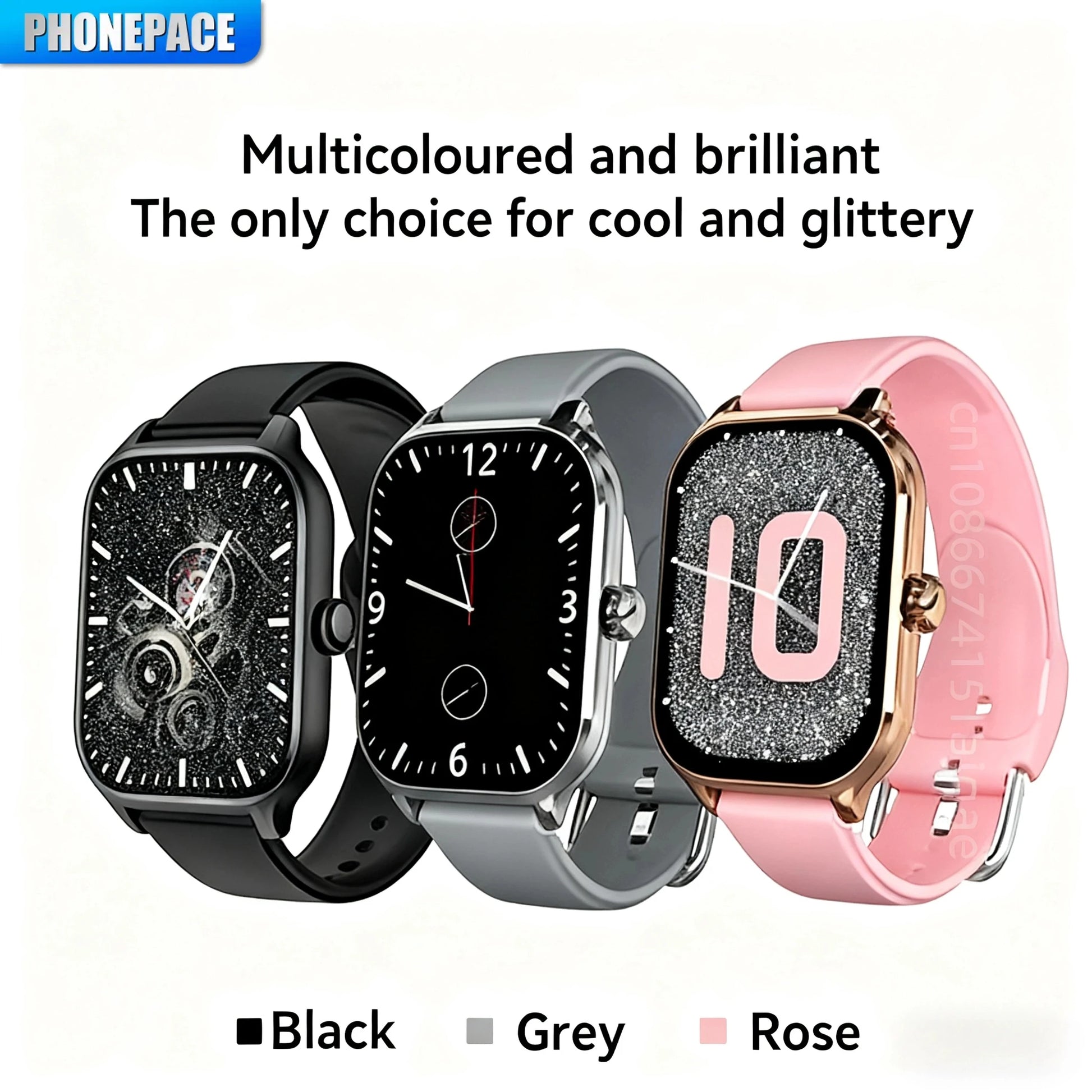 HOMEFISH C20 Smart Watch — 1.77in HD Bluetooth Call Sports Mode Smartwatch — view 2 of smart watches