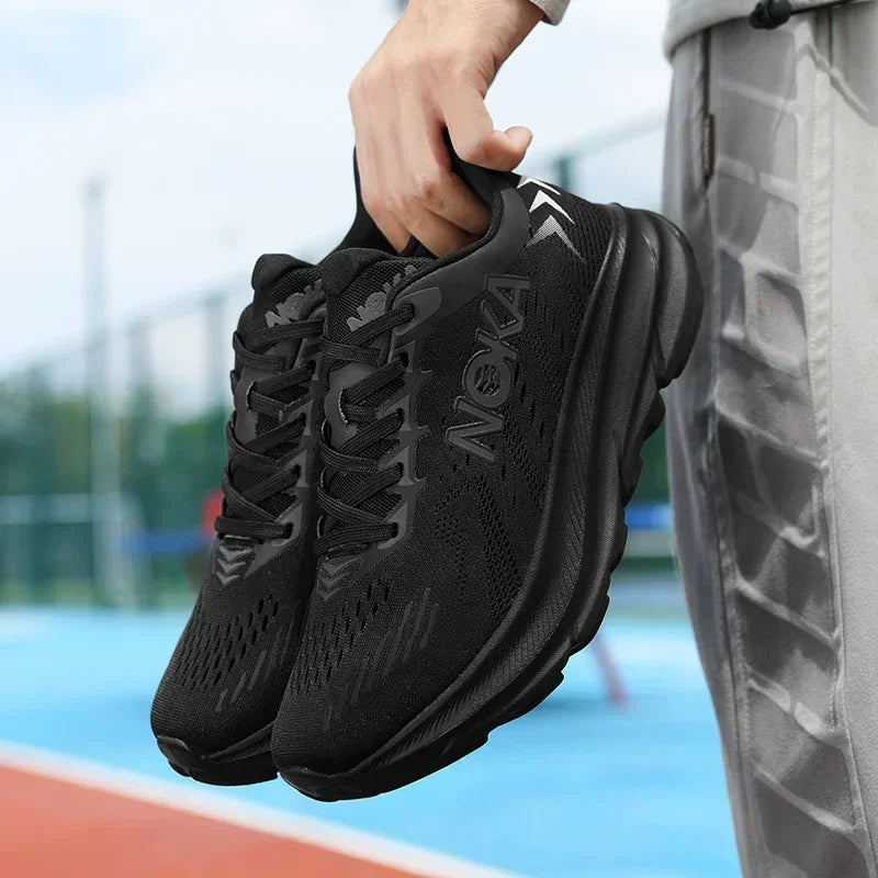 Men's Mesh Running Sneakers — Jogging Cushioned Breathable Couple Trainers — view 6 of sneakers