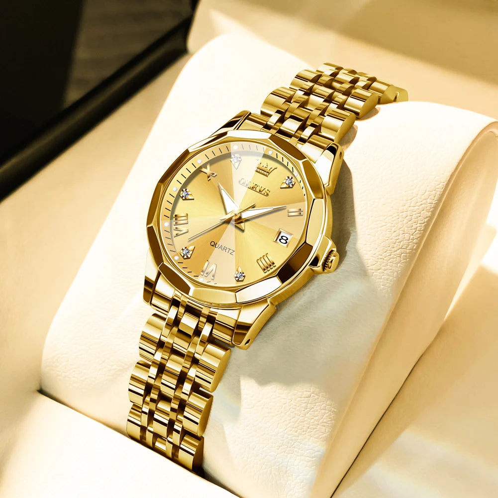 OLEVS 9931 Women's Elegant Watch — Fashion Luxury Quartz Wristwatch