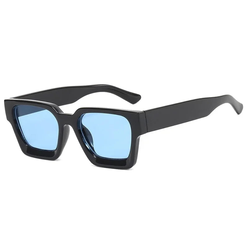 Square Vintage Sunglasses — Unisex UV400 Punk Retro Sun Glasses — view 10 of sunglasses