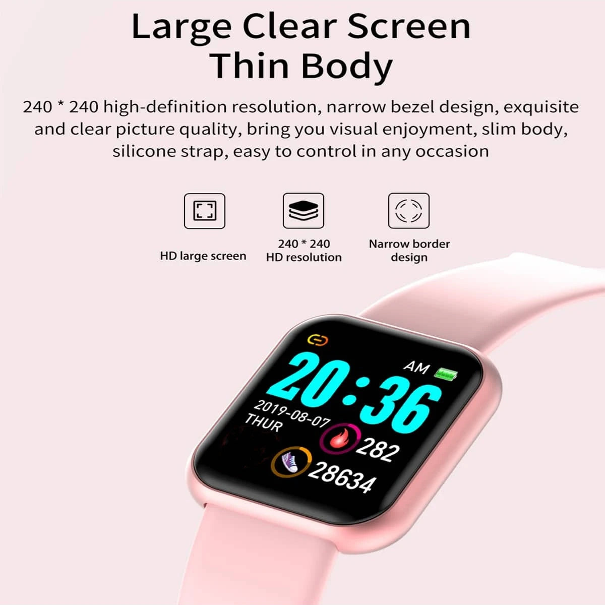 D13 Multifunctional Smart Watch — Bluetooth Music Fitness Sports Smartwatch for Men & Women — view 4 of smart watches
