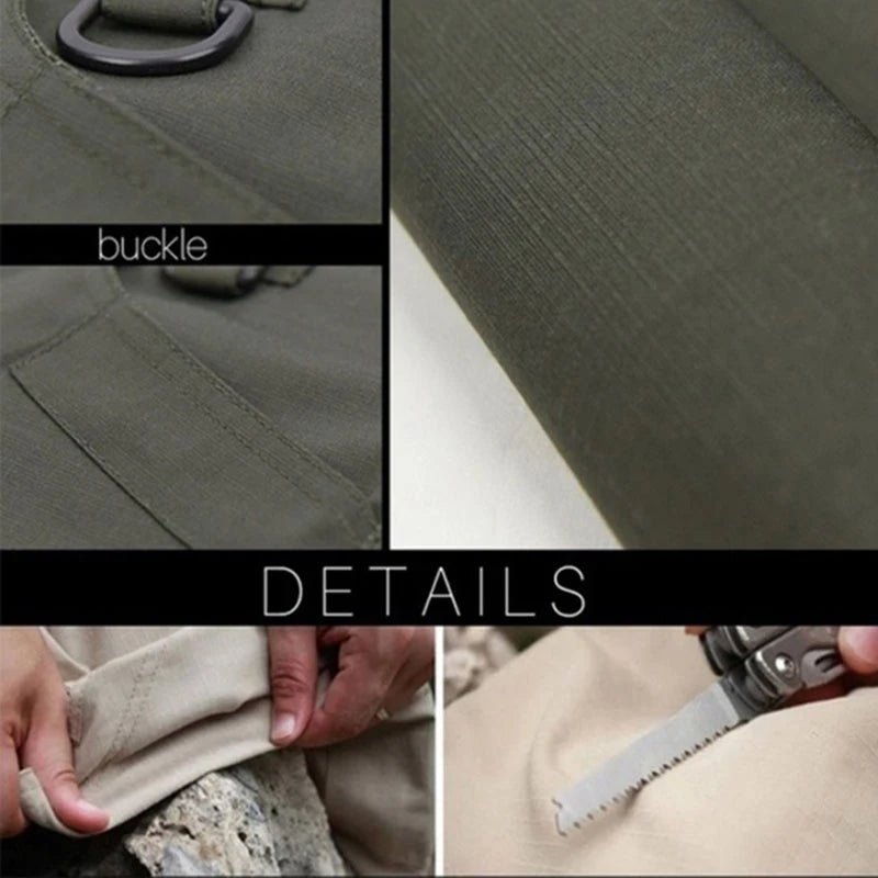 Men's Tactical Cargo Pants — Multi-Pocket Outdoor Style (Up to 6XL) — view 5 of men's clothing