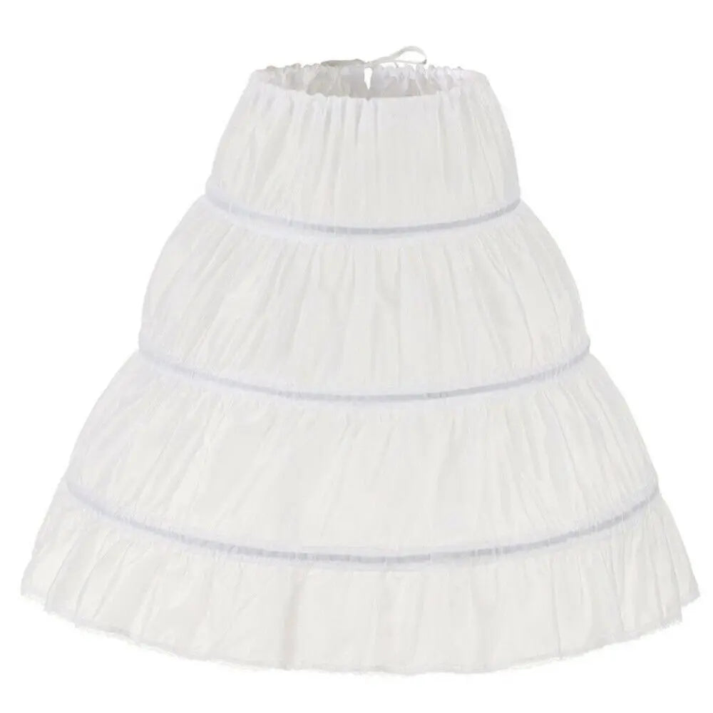 Girls Christmas Princess Tutu Petticoat - Tulle Underskirt for Dresses — view 6 of petticoats