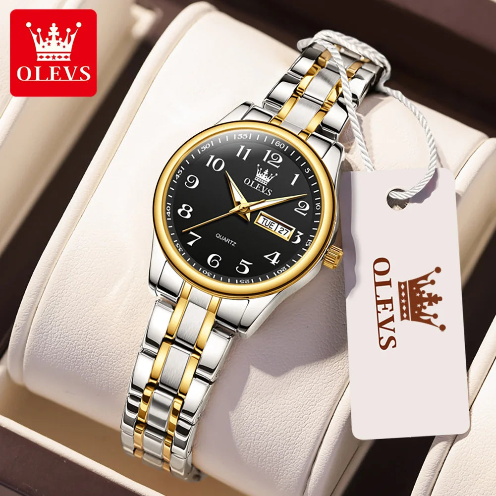 OLEVS Women's Quartz Watch — Fashion Ladies Luxury Wristwatch — view 9 of watches