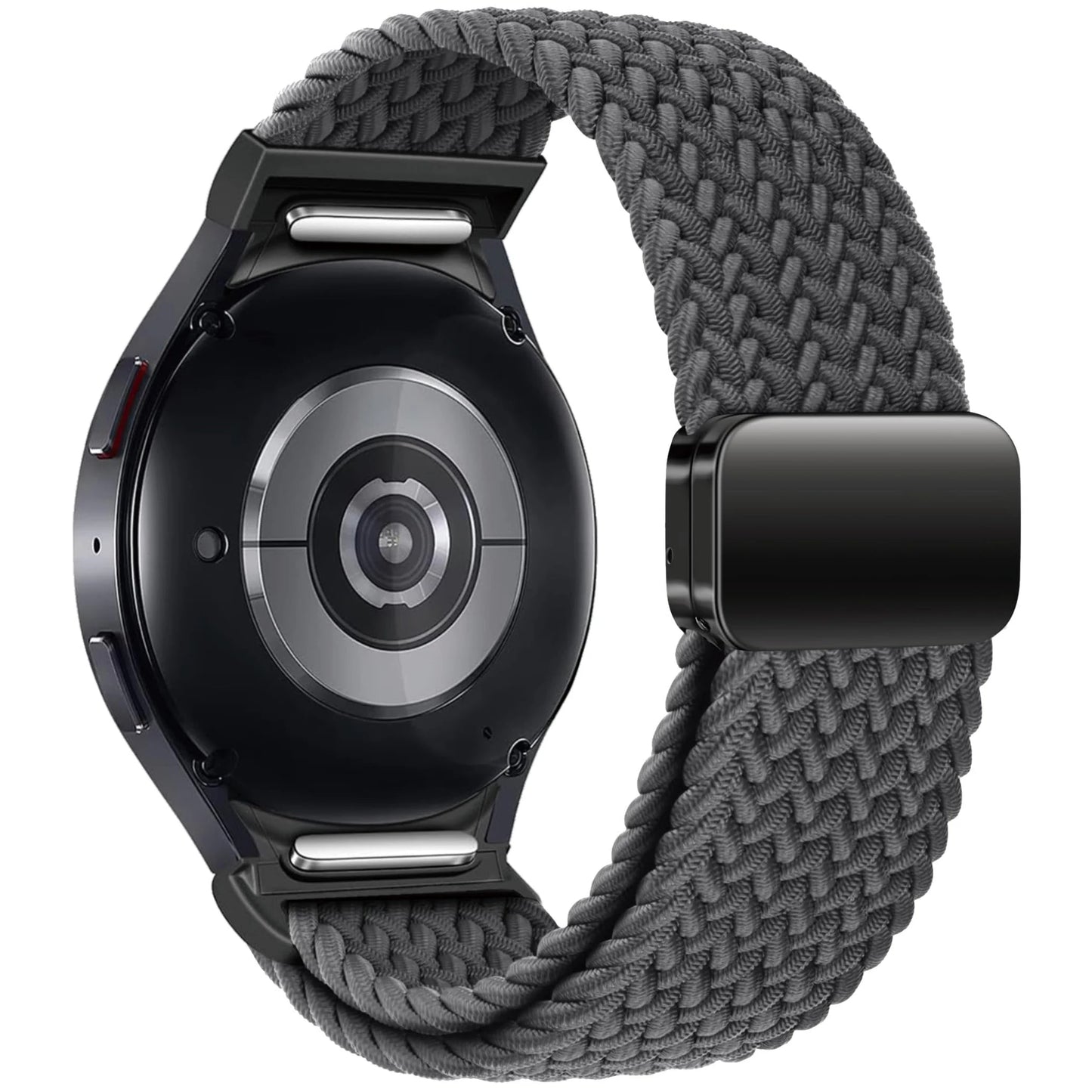 No-Gaps Braided Band for Samsung Galaxy Watch — 40/44/45/46/47mm Nylon Strap — view 16 of watch straps
