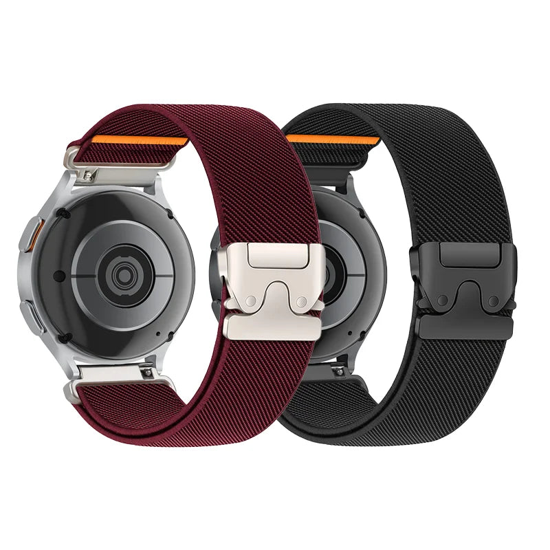 Parachute Straps 20mm 22mm for Samsung Galaxy & Huawei Watch — 1/2PC Nylon Sport Band — view 11 of watch straps