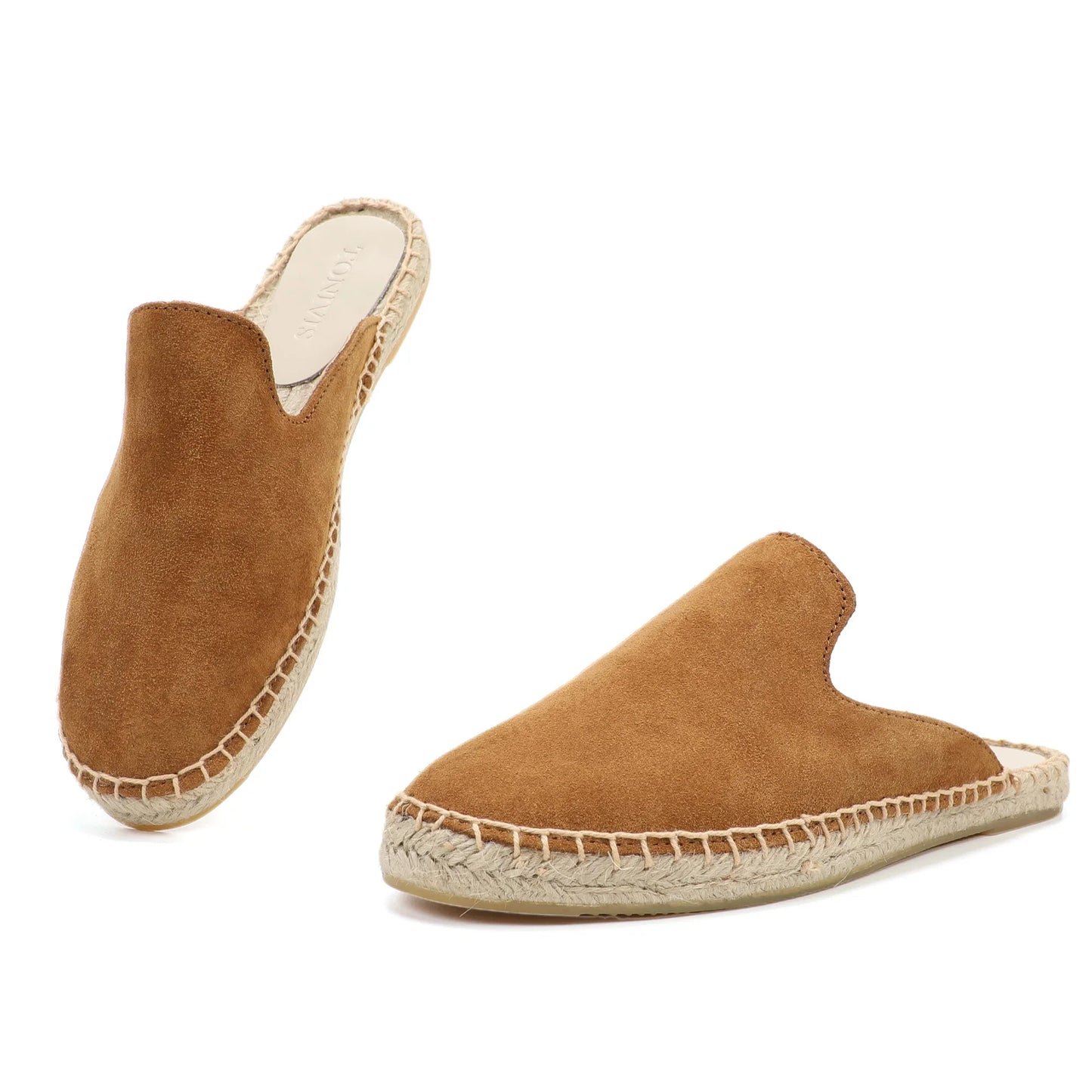 Espadrille Mules — Comfortable Versatile Slip-On Slippers in Trendy Colors — view 1 of sandals & slides