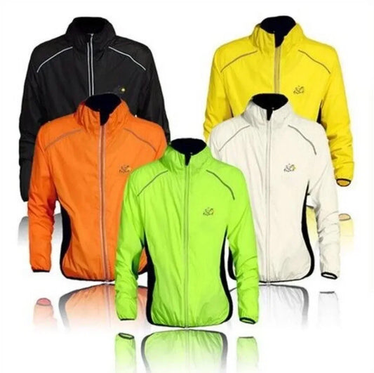 Reflective Men&rsquo;s Running &amp; Cycling Windbreaker &mdash; Waterproof MTB Bike Jacket — view 1 of sports & fitness