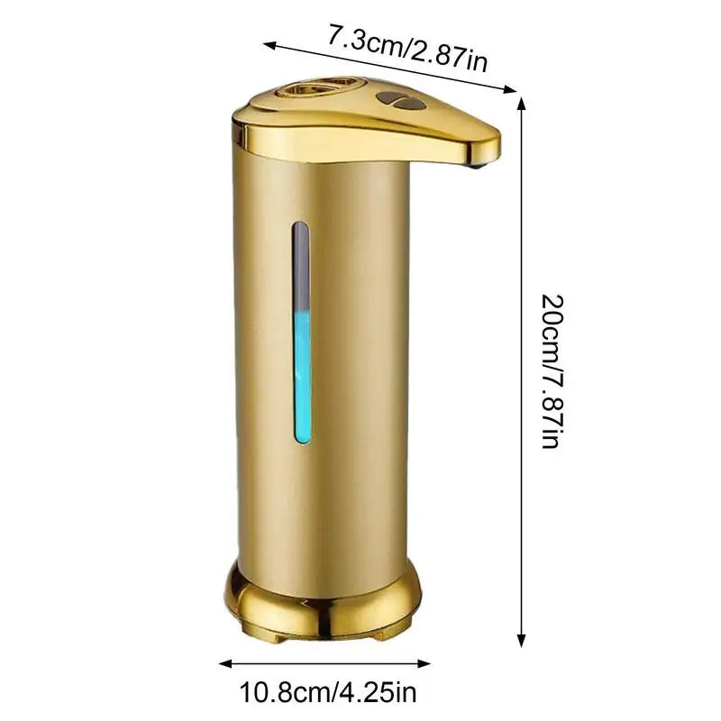 Automatic Inductive Soap Dispenser Smart Infrared Hand Washing Soap Dispenser Stainless Steel Liquid Soap Dispenser Pump