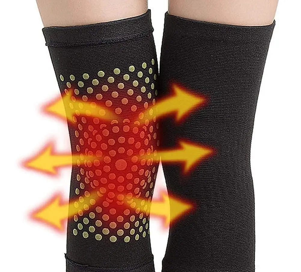 Mugwort Self-Heating Knee Brace — Herbal Warming Therapy for Stiff Joints — view 5 of braces & support