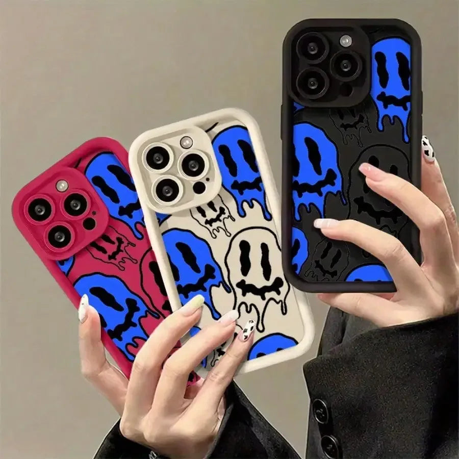 Streetwear Drip Soft Case for iPhone 11–17 Pro Max Hypebeast Pattern — view 2 of phone cases