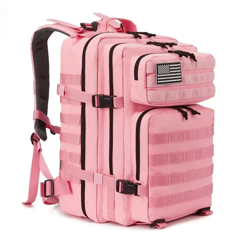 45L Tactical Military-Style Backpack — MOLLE Webbing for EDC & 3-Day Use — view 16 of outdoor sports