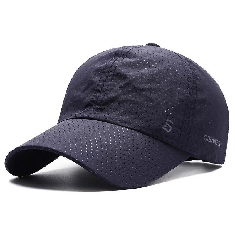 Outdoor Sun Hat Quick-Dry Breathable — Summer Fishing Baseball Cap Men's Sweat-Wicking Outdoor — view 8 of hats & caps