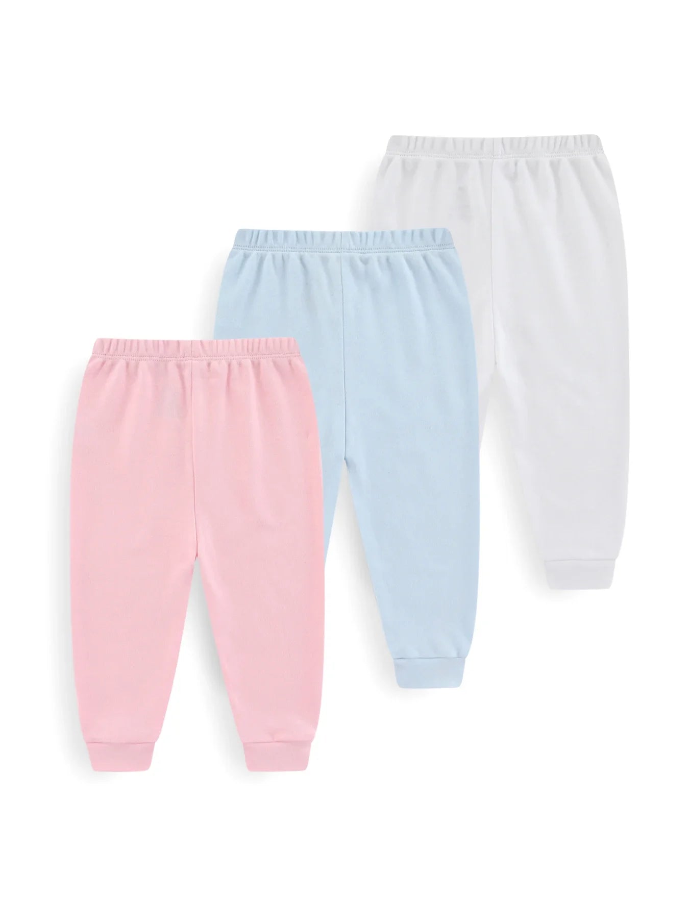 Baby Boys & Girls 100% Cotton Pants - Four-Seasons Soft Solid Pants (1/3 Pack) — view 19 of baby bottoms