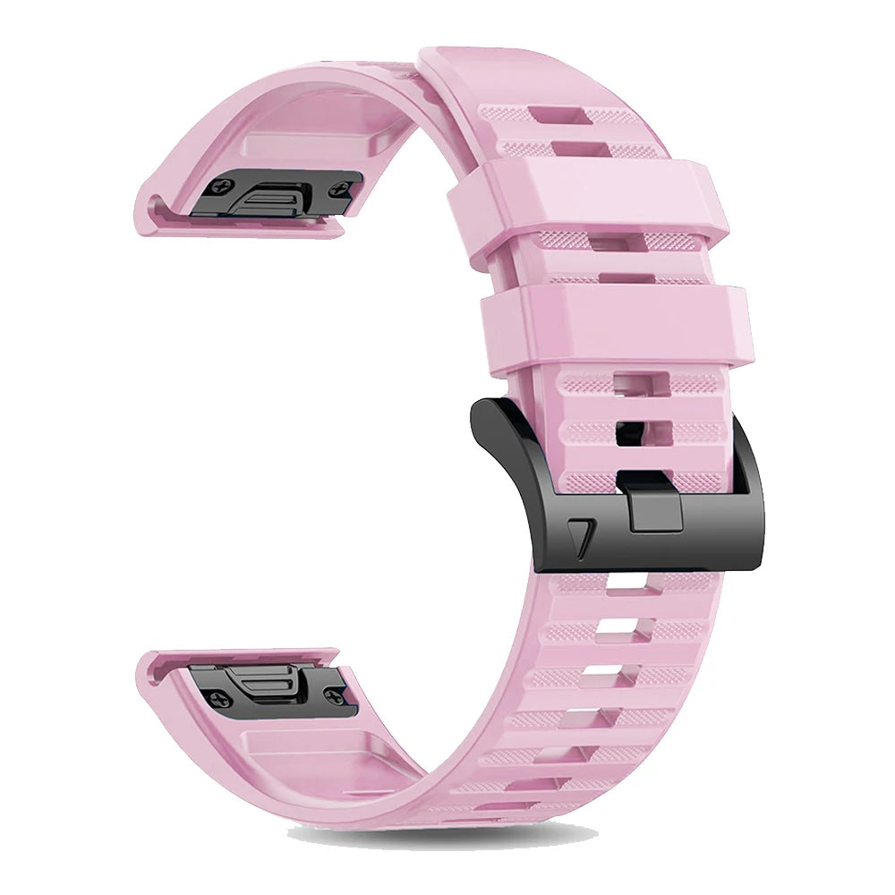 QuickFit Watch Band for Garmin Fenix 8/7/6/5/Epix Pro — 22/26mm Silicone Sport Strap — view 20 of watch straps