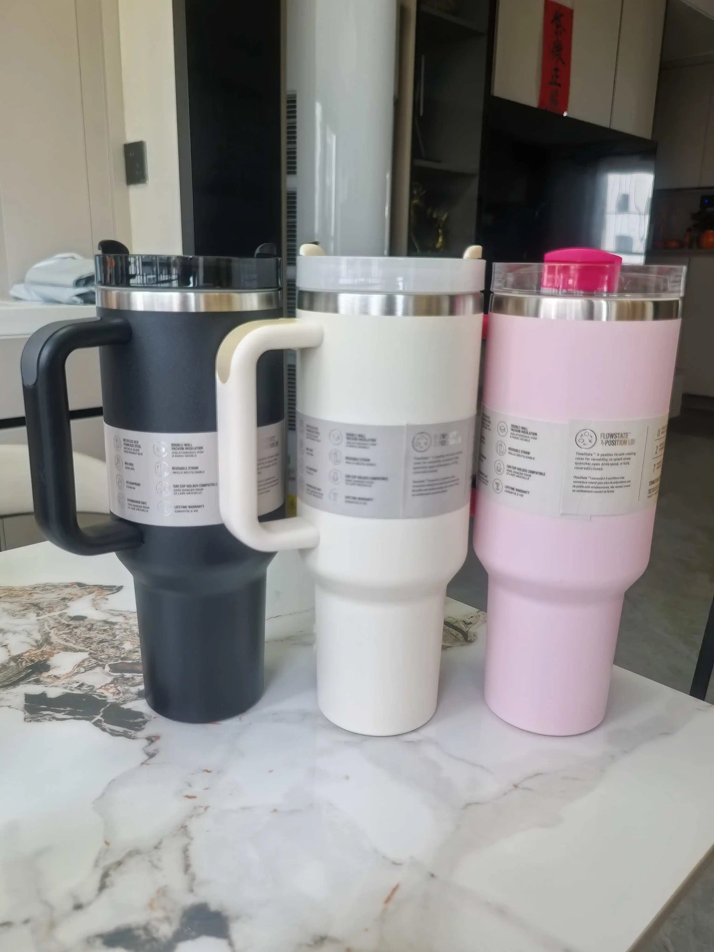 40oz Vacuum Insulated Mug – Double-Walled Stainless Steel Thermos Car Water Bottle (Hot/Cold) — view 3 of electronics & gadgets