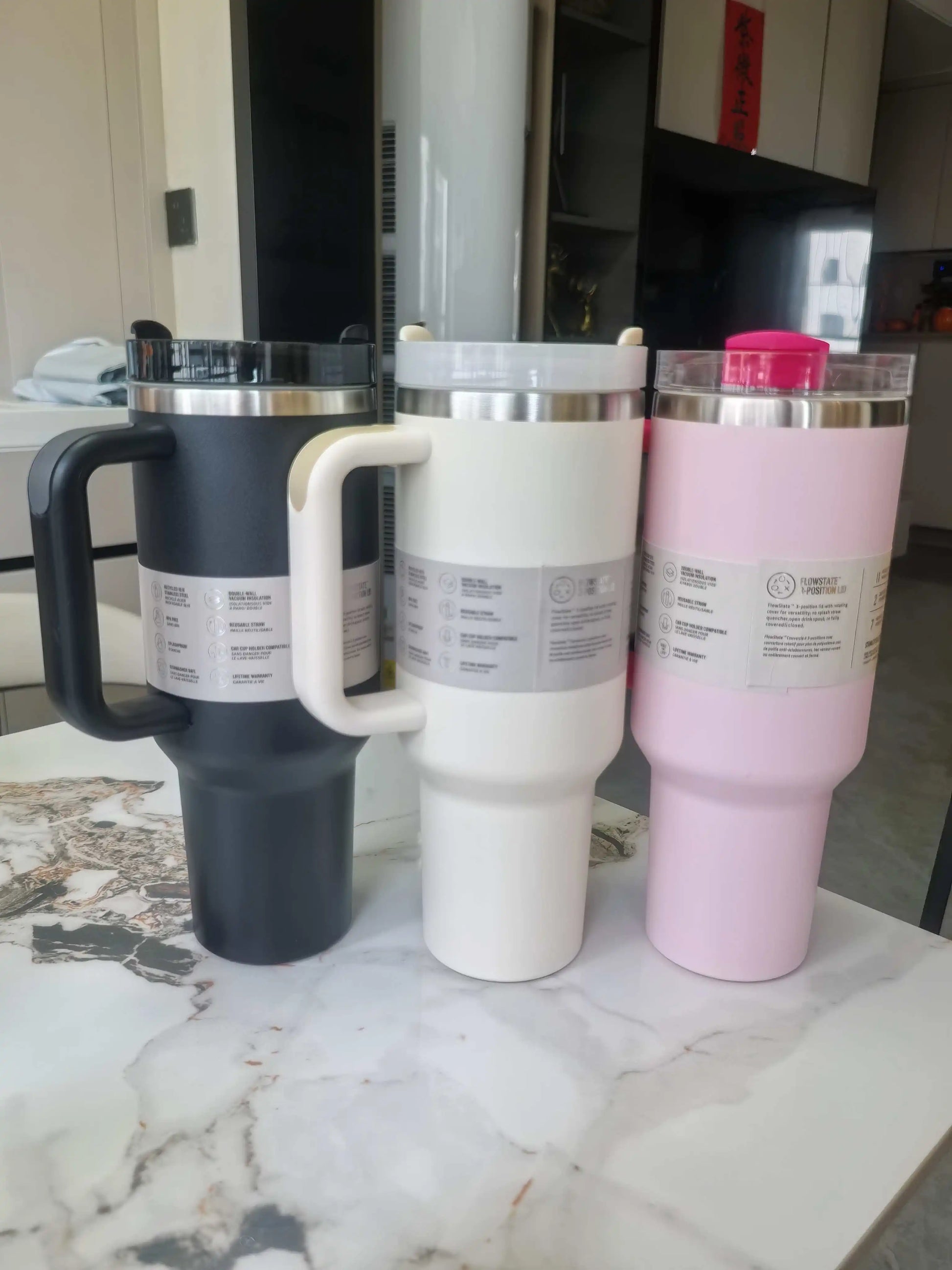 40oz Vacuum Insulated Mug – Double-Walled Stainless Steel Thermos Car Water Bottle (Hot/Cold) — view 3 of electronics & gadgets