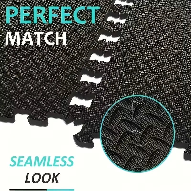Yoga Mat — 16-Piece Interlocking EVA Gym Floor Mat, Puzzle Workout Tiles — view 3 of sports & fitness