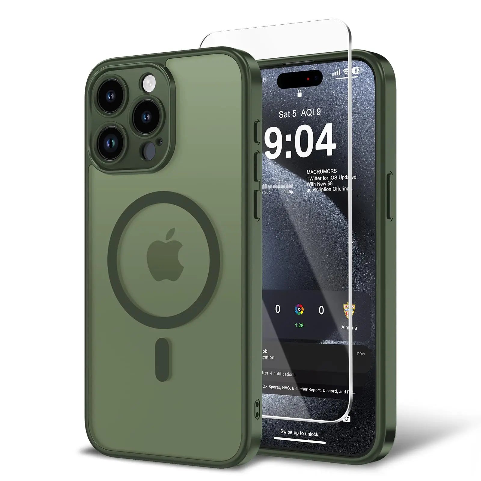 for iPhone 16e / 17e Ultra-Slim MagSafe Clear Case + Screen Protector — view 12 of phone cases