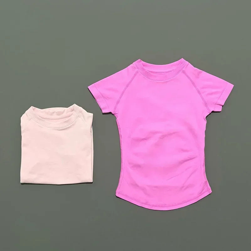 Impact Seamless Yoga Top &mdash; Women&rsquo;s Short-Sleeve Workout Shirt for Running &amp; Sports — view 6 of sports & fitness