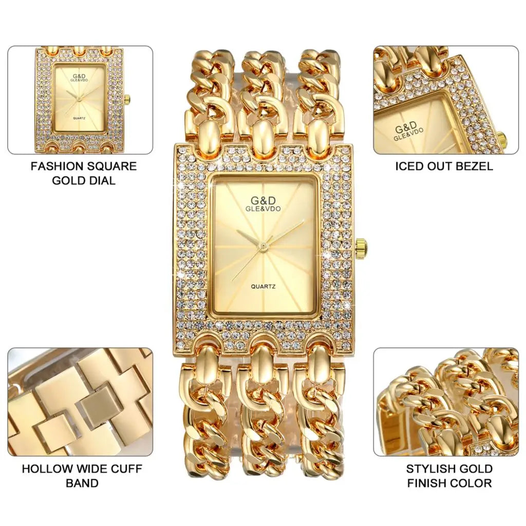 LANCARDO Women's Luxury Watch — Top Brand Fashion Quartz Wristwatch — view 7 of watches
