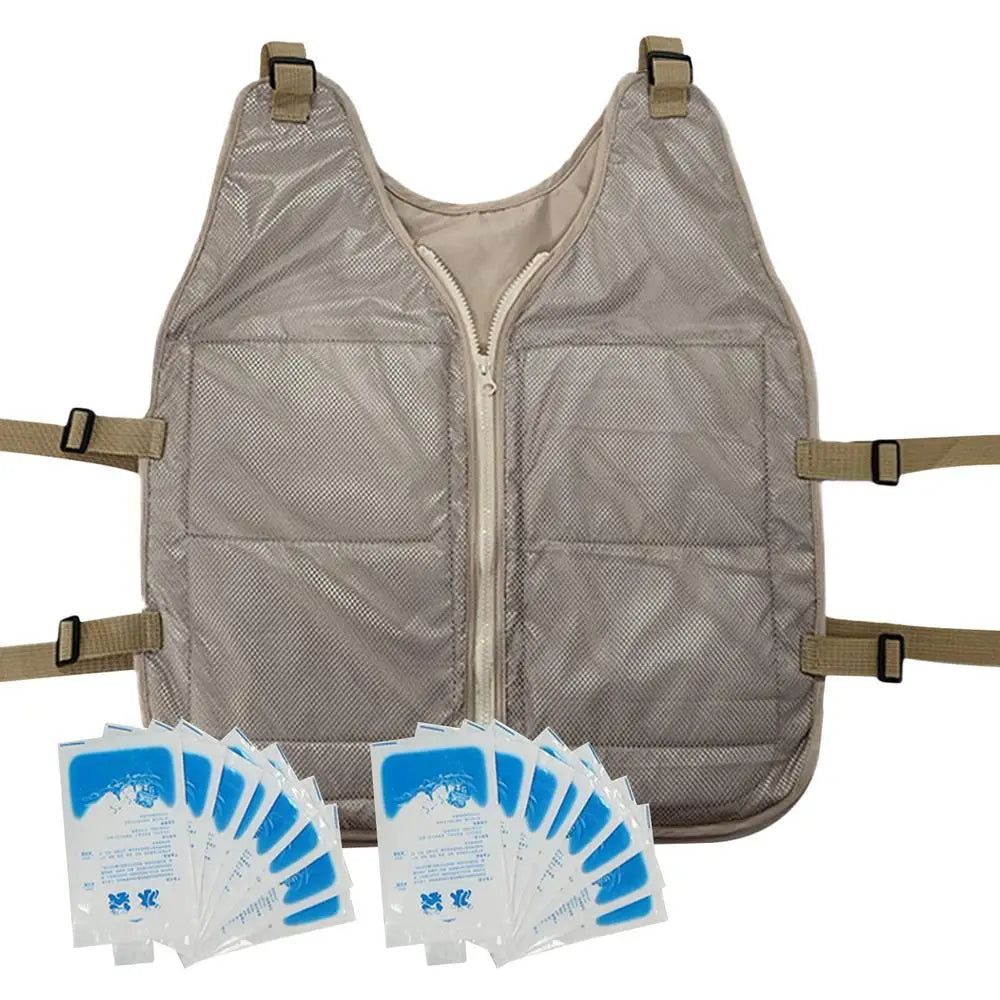 Ice Cool Cooling Vest &mdash; Summer Adjustable Heat-Relief Body Cooler — view 7 of sports & fitness