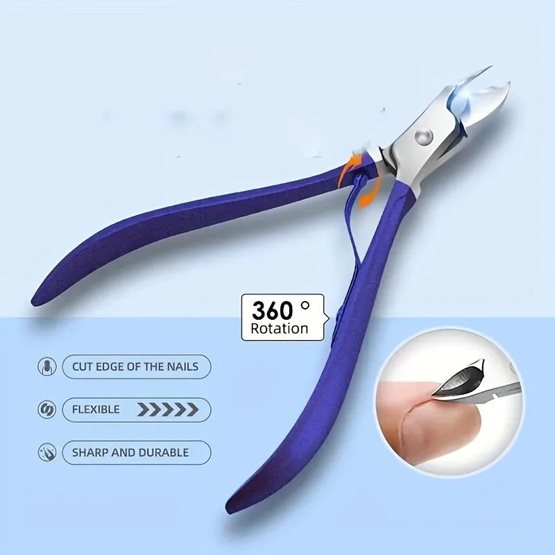 Nail Clipper Set – High-Quality Steel Manicure & Pedicure Kit with Nail Scissors and Grooming Tools — view 2 of beauty & personal care