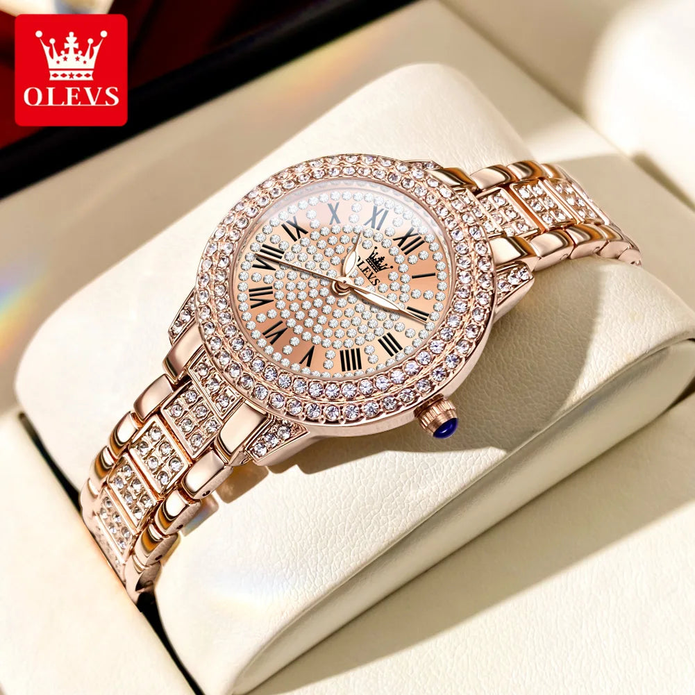 OLEVS 9943 Women's Luxury Watch — Original Fashion Quartz Wristwatch — view 8 of watches