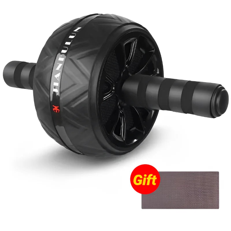 Ab Roller — Core Workout Ab Wheel, Non-Slip Home Gym Abdominal Trainer — view 8 of sports & fitness