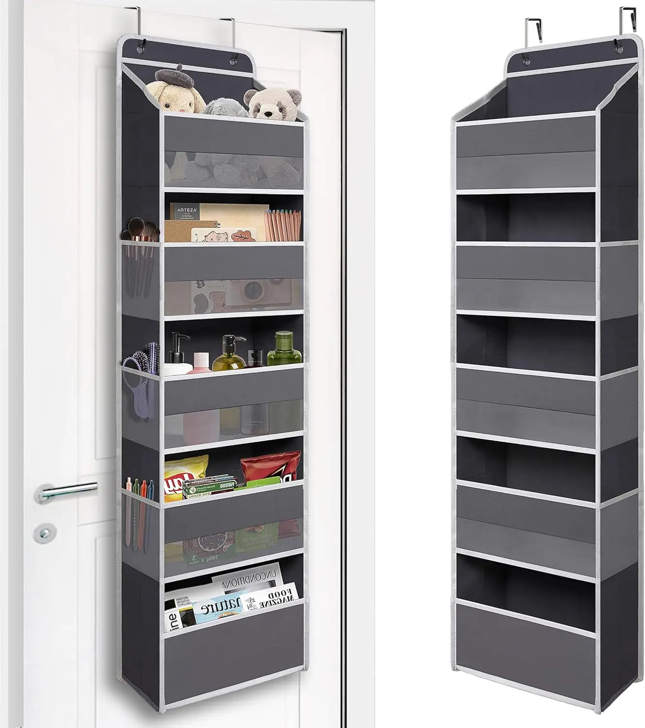 Storage Organizer Over-Door 5-Pocket — Heavy-Duty Hanging for Closet, Bathroom, Nursery & Dorm — view 1 of storage & organisation