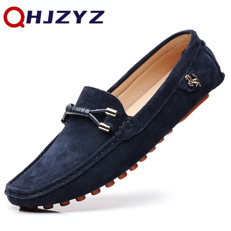 Green Loafers Men Design Suede Loafers 2023