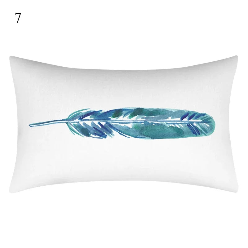 Tropical Plant Throw Pillow Cover — Decorative Cushion Pillowcase for Home Decor — view 9 of cushion covers & pillow cases