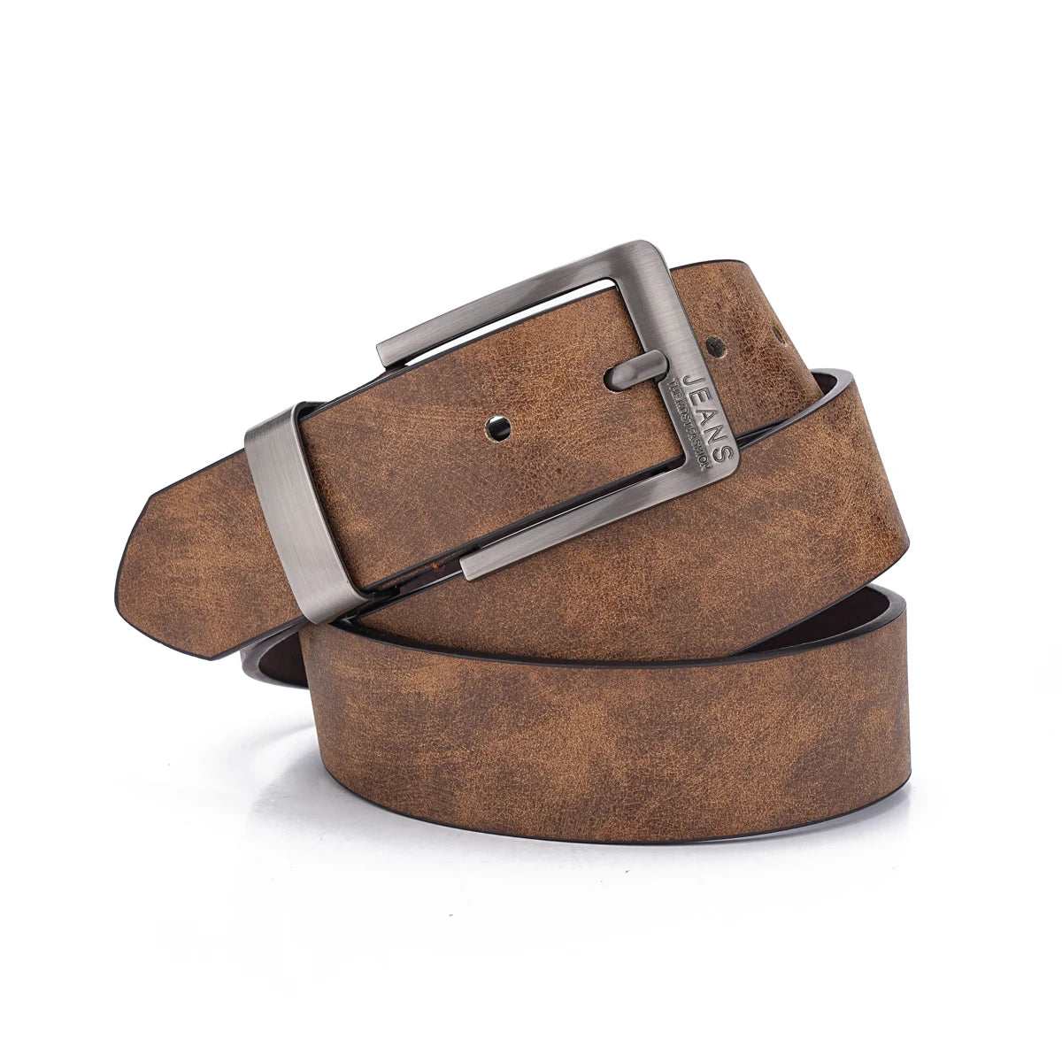 Belts Western Retro Men's & Women's PU Leather Belt — Casual Metal Buckle — view 8 of belts