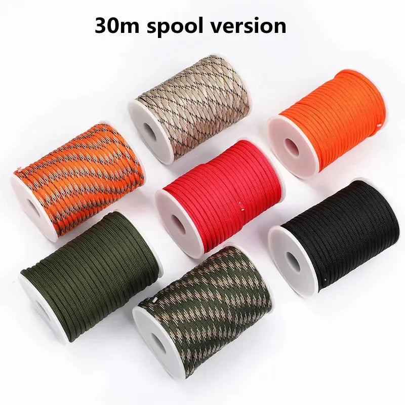 7-Core 550 Paracord Survival Rope — Military-Grade 4mm Camping Cord — view 6 of outdoor sports