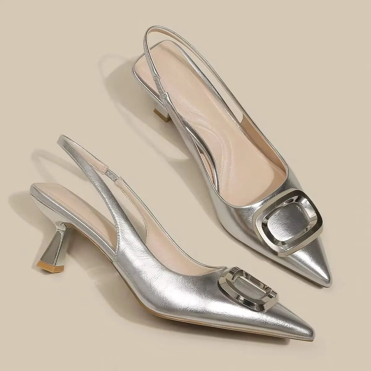 Sandals & Slides — Pointed-Toe Designer Sandals, Bold Lightweight Summer Heels — view 5 of sandals & slides